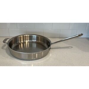 All-Clad Stainless Steel Sauté Saucepan 3 Quart 11 inches 3-ply Two Handle READ